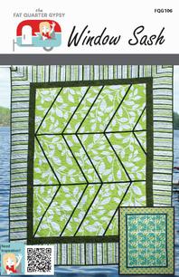Fat Quarter Gypsy Window Sash Quilt Pattern